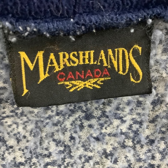 Marshlands Vintage Canada Soft Long hooded Fleece Jacket XL/xxl - Picture 10 of 10